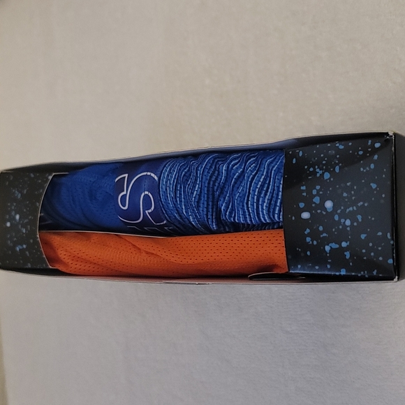 Hanes XTemp Performance boxer briefs XL bundle blue and orange - Picture 3 of 5